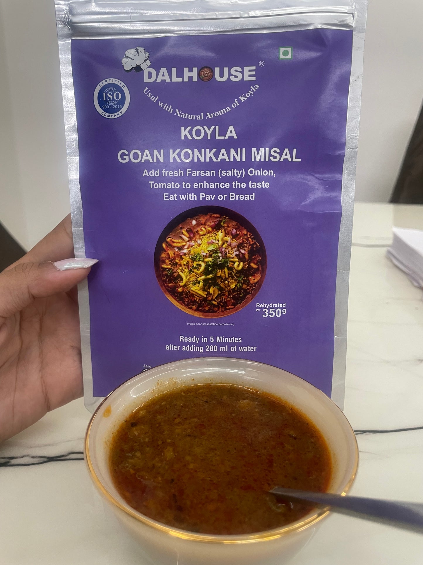 KOYLA GOAN KONKANI MISAL - Spicy