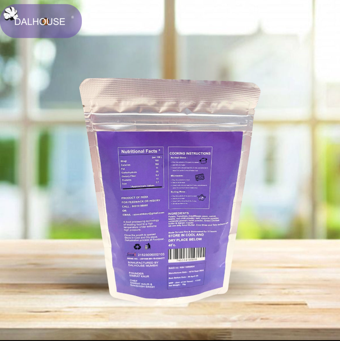 Authentic Mumbai Koyla Pav Bhaji