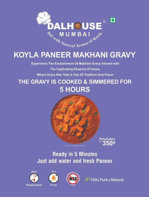 Koyla Paneer Makhani Gravy
