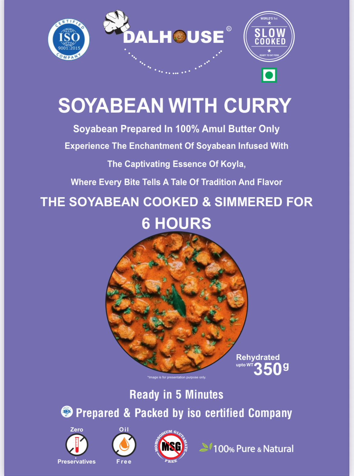Soyabean with curry