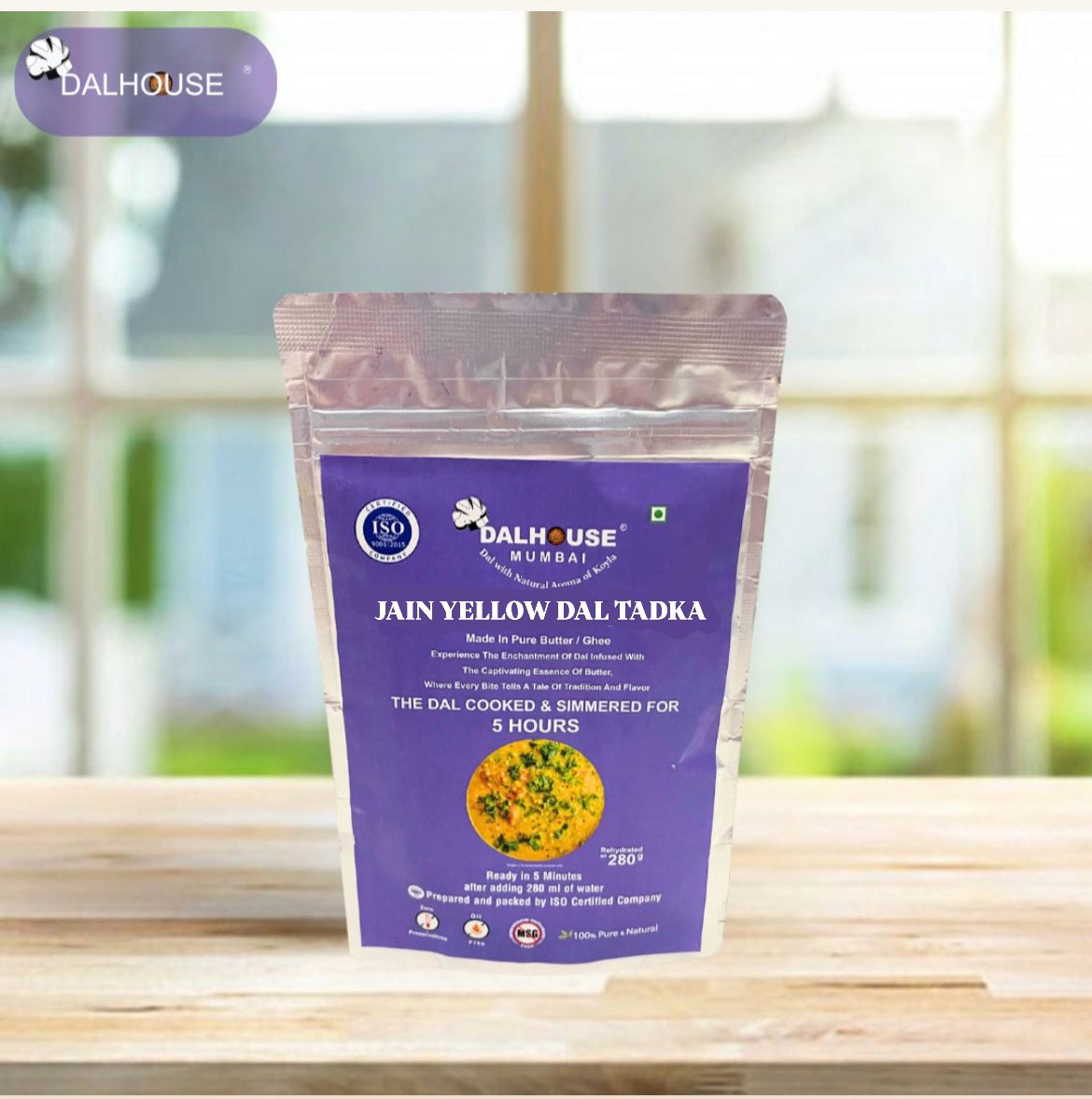 Jain Yellow Dal Tadka