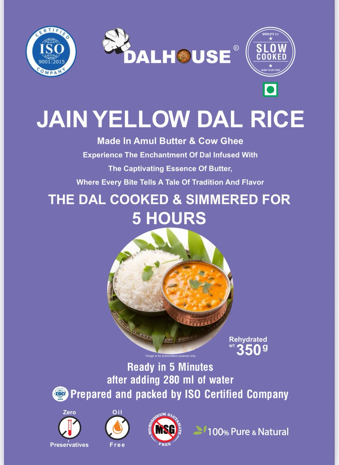 JAIN YELLOW DAL RICE MIX