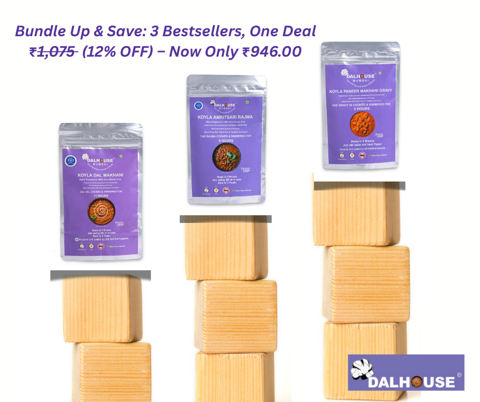 3 BESTSELLERS- BUNDLE UP & SAVE [ DAL MAKHANI / RAJMA / PANEER MAKHANI ]