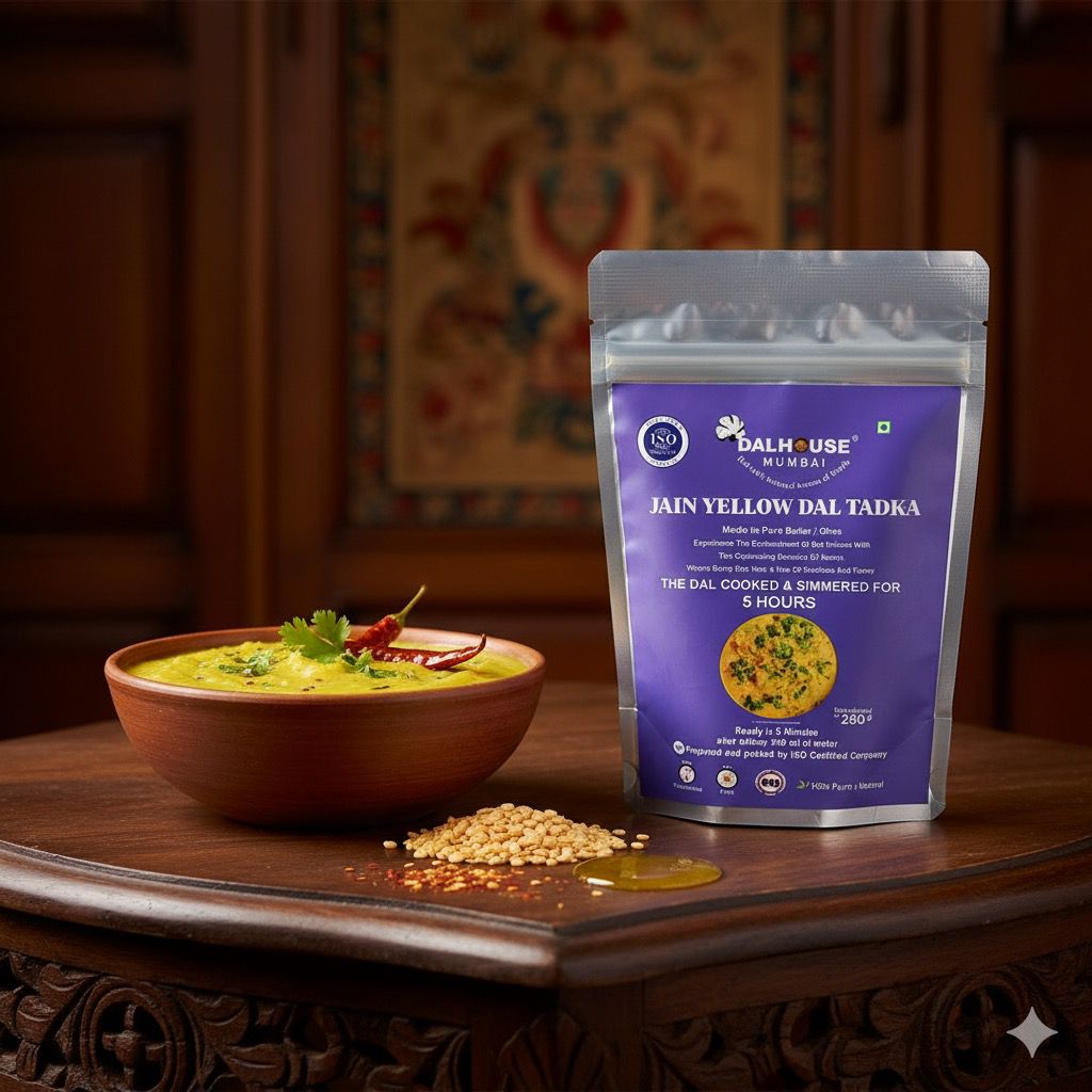Jain Yellow Dal Tadka