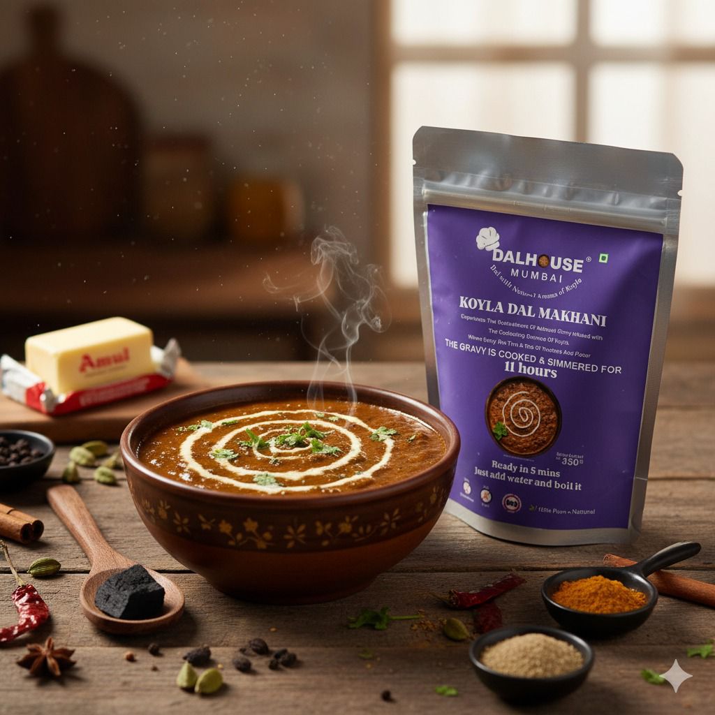 KOYLA DAL MAKHANI – Slow-Cooked for 11 hours