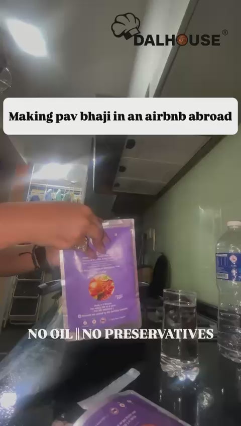 Authentic Mumbai Koyla Pav Bhaji